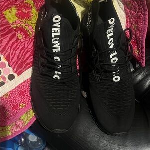 Love Black Men's Sneakers